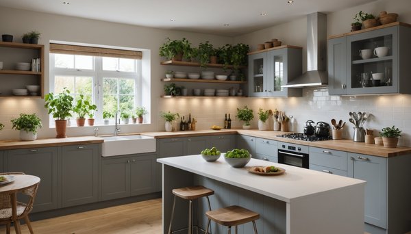 Innovative ideas for bringing greenery into compact uk kitchens